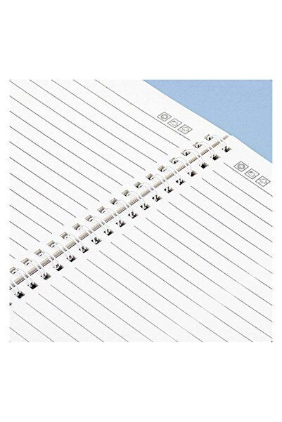 Generic دفاتر يوميات حلزونية جميلة - غلاف مقوى بخطوط عريضة مقاس A5، عبوة من 4 قطع