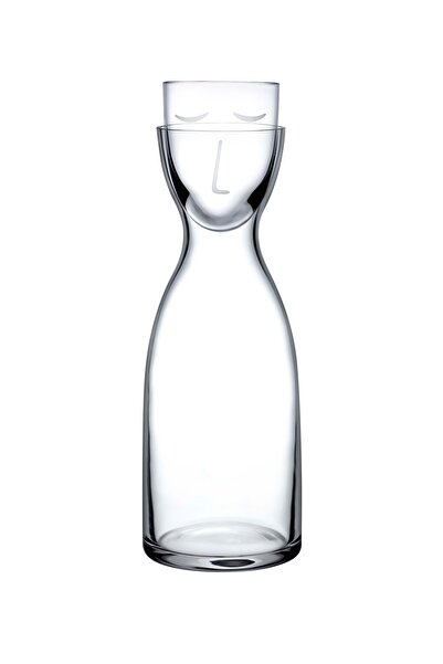 Paşabahçe Nude Mr.& Mrs. Başucu Sürahisi 700 cc 1 Adet