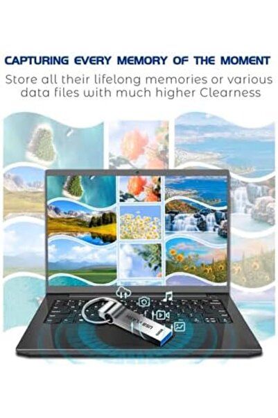 M.A&F's M.A&F USB Flash Drive 2TB USB 3.0 High Speed Waterproof Portable Thumb Drive