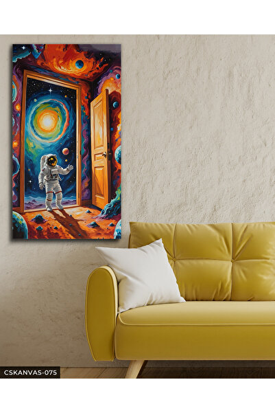 CeSht Astronaut na Galaktičkoj kapiji One Piece platno, slika na platnu