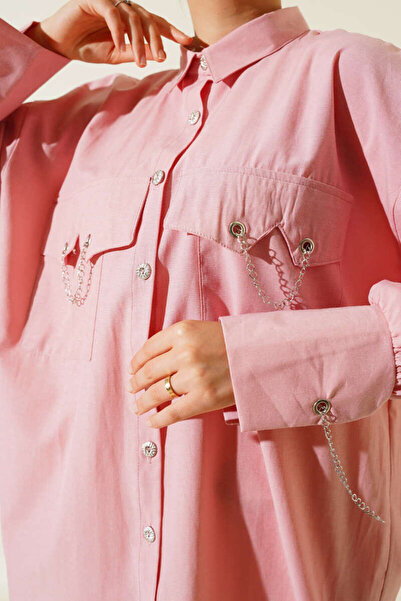 SHİROSA Tunic with Chain Detail