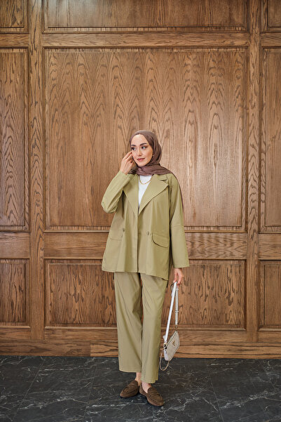 LOCCO Women's Jacket Suit Green