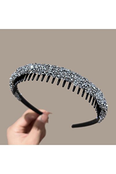 Choice HACJ001-02 عصابات رأس جديدة غير قابلة للانزلاق مرصعة بأحجار الراين، عص...