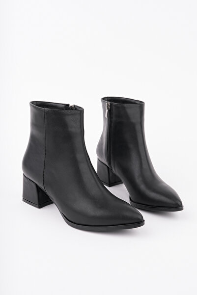 Madam Tarz حذاء جافيير ذو الكعب السميك والمشبك