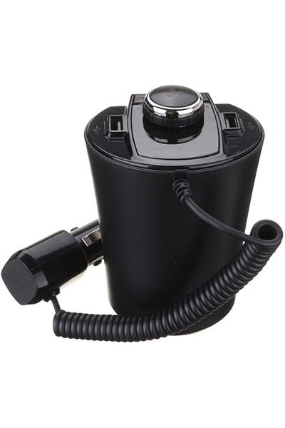 Ruan ElektroStator BX6 Car Bluetooth Modulator, FM, 2 x USB, Black