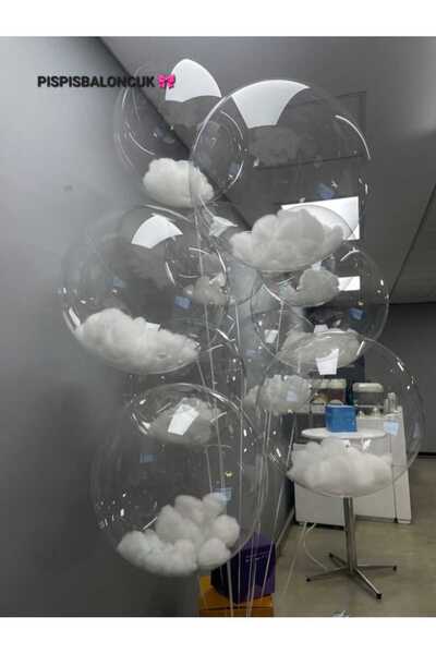 PISPISBALONCUK Bobo Balon 1 adet Doğum Günü Süsü babyshower bridal parti hedi...