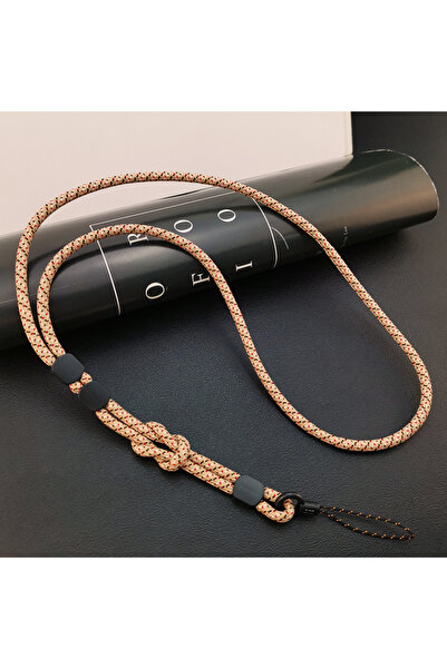 Choice Golden Lanyard Cell Phone Wrist Hand Strap Cord to Hang the Mobile Rop...