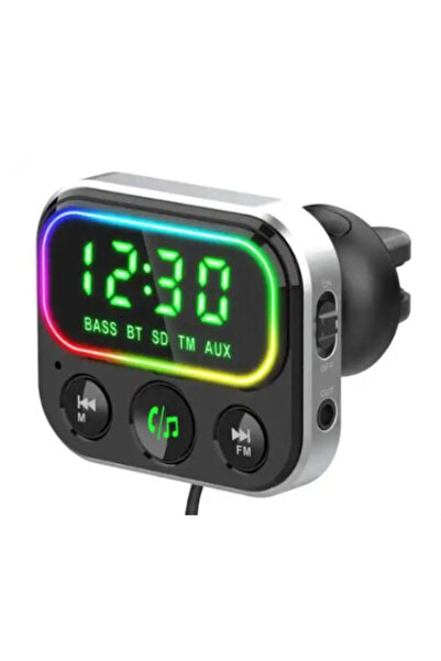 PRİZE Modulator Car FM Transmitter BC79 Bluetooth QC 3.0 black