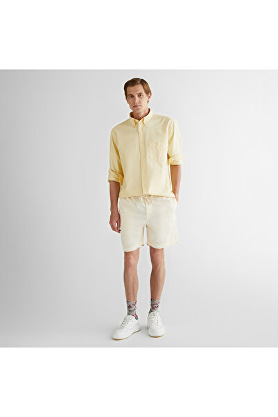 Gant Erkek Krem Regular Fit Şort