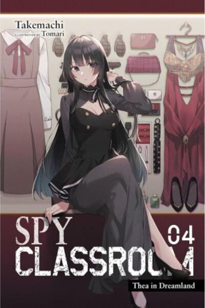 Yen Press Sala de clasă a spionilor Vol. 4 (roman ușor)