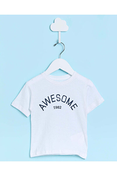 REDTAG Infant Boys Blue And White Denim Shirt Set (2 Piece)