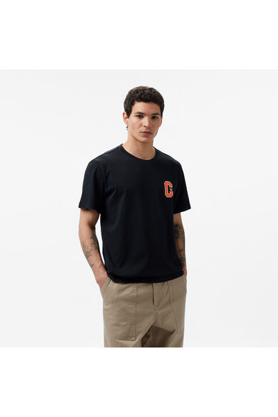 Converse Retro Graphic Erkek Siyah T-Shirt