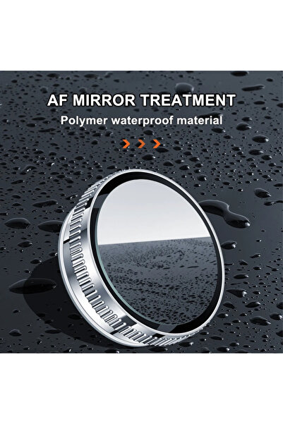 Choice black SEAMETAL 2Pcs Car Rear View Mirror 6CM Wide Angle Rearview Blind Spot Mirror Suction Cup HD Co