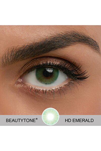 Fresh Lady Hidro Emerald Green colored contact lenses, complete package with solution and case