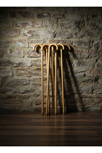 Wolawood Özel Seri Kavisli Rahat Tutuş Ergonomik Zarif Doğal Ahşap Baston El ...