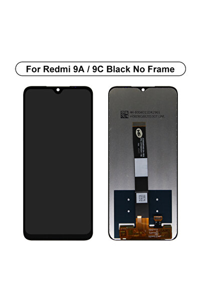 Choice Black NO Frame 6.53" For Redmi 9A Display LCD M2006C3LG Touch Screen D...