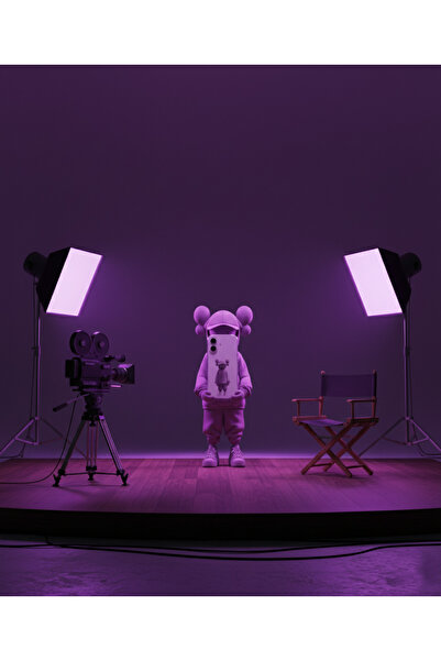 Dali Design iPhone 16 Plus Compatible Transparent Case No Face 4 Designs