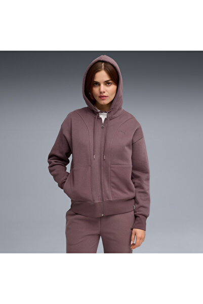 Puma Her Relaxed Women's Purple Hooded Jacket