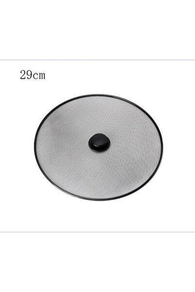 Choice A 1PC Kitchen Gadget Fine Mesh Splash Guard Cover Lid With Handle 29CM...