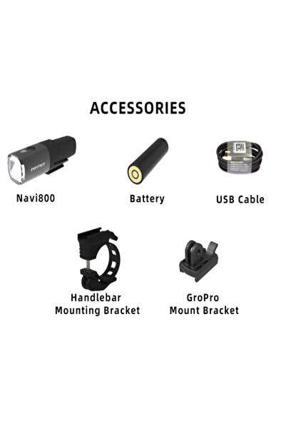 Choice NAVI 800 Enfitnix Navi800/800Y Bicycle Smart Headlights Road MTB Bike Smart Headlight USB Charge Wat