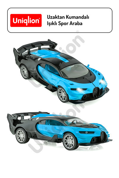 Uniqlion Uzaktan Kumandalı Işıklı Spor Araba