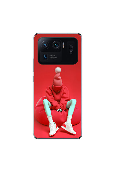 Dali Design Xiaomi Mi 11 Pro Compatible Transparent Case No Face 7 Design