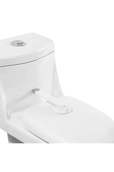Choice WHITE Baby Toilet Lock With 3m Adhesive Easy Intallation No Tools Needed Fit For Most Standard Toile