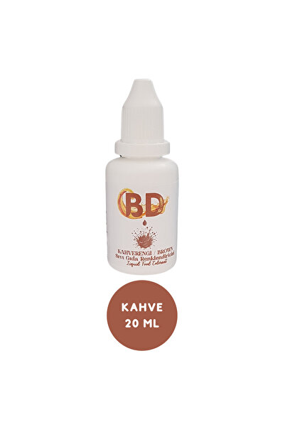 BatıDoğu BD 6'lı Sıvı Gıda Boyası Seti – 20 ml (Lacivert, Bordo, Kahve, Mor, Siyah, Fuşya)