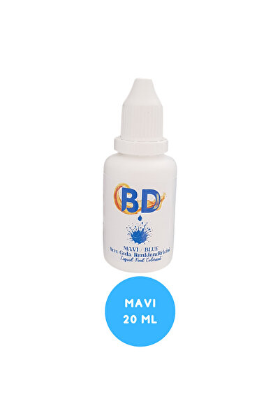 BatıDoğu BD 12'li Sıvı Gıda Boyası Seti – 20 ml (Turuncu, Pembe, Mavi, Sarı, Yeşil, Kırmızı, Lacivert, Bordo,
