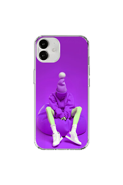 Dali Design iPhone 12 Mini Compatible Transparent Case No Face 6 Designs