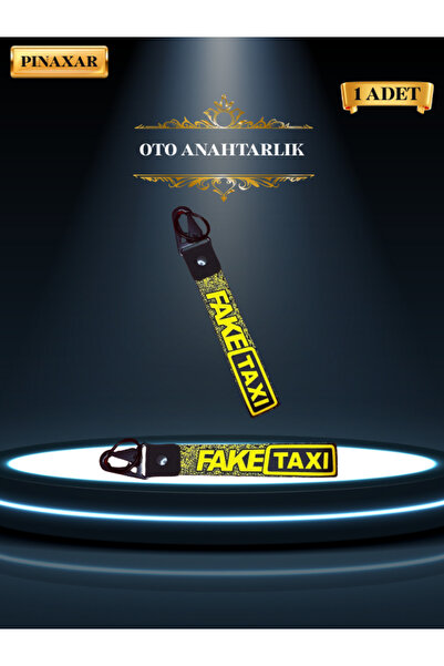 pınaxar FAKETAXI 1. Cheie de producție internă de calitate Oto breloc (19x2.5cm)