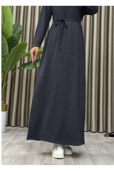 Hugglii Φόρεμα Fulya με λεπτομέρεια από κρυστάλλινες πέτρες