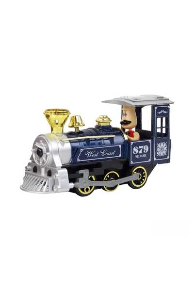 Virtual Trend Locomotive with sound and lights, Toy Train, 15x8x5cm, Multicolor, Virtual Trend®