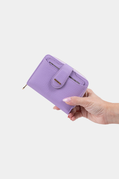 Lysande Genuine Leather Women's Wallet with Zipper and Card Holder Compartment, Stylish Mini Wallet