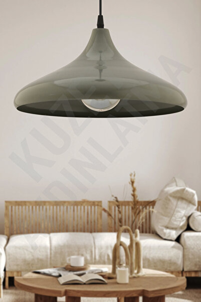 KUZEY AYDINLATMA LUNA METAL TEKLİ Avize Sarkıt Salon Mutfak Cafe Butik Lamba ...