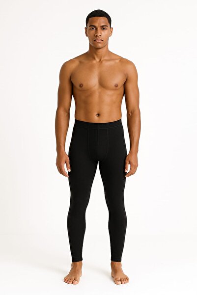 enmodaiçgiyim 5 чорних чоловічих термобілизни – зимові, еластичні, дихаючі, зберігають тепло тіла, зручні