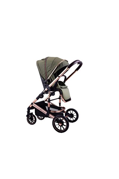 L-Sun Luxury Reversible Foldable Stroller 3 in 1 Gray