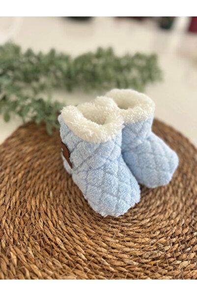 Arin Baby BAKLAVA DESEN WELSOFT BEBEK ÇOCUK PANDUF/ KAYDIRMAZ TABAN BEBEK PANDUF