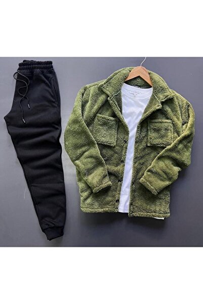 İnsane Minds Plush Shirt - Sweatpants Set