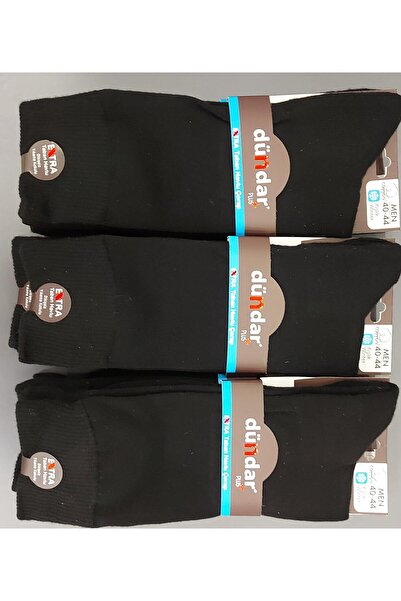Dündar Plus 7026 Men's Cotton Sole Towel Socks 12 Pieces