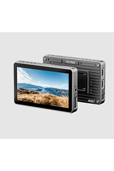 VILTROX Monitor tactil HD DC-X3 SDI de 6" cu carcasă