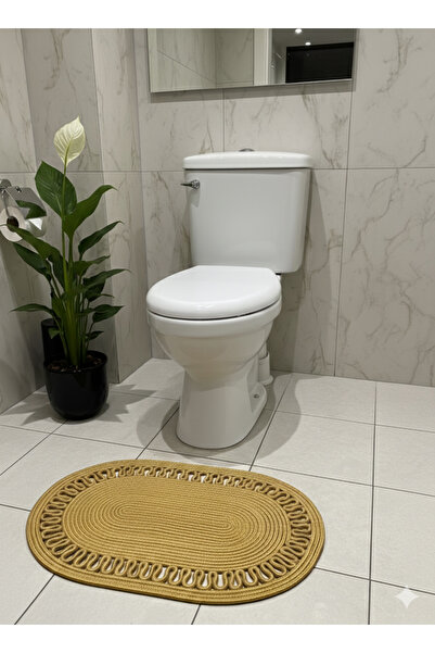 odiyo Toilet Front Mat 40X60Cm, Bathroom Mat, Door Front Mat, Toilet Seat Mat...