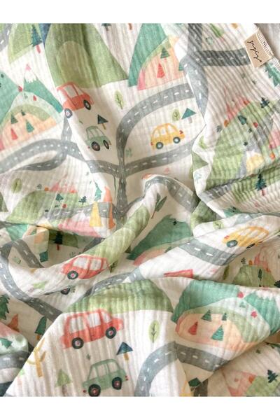 Zezig Dütdüt 4 Layer Muslin Blanket - 85X100