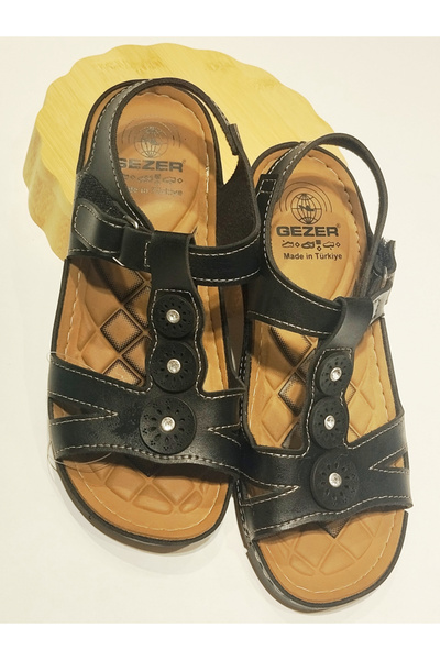 Monalisa Home Size 36 Black Color Figured Fancy Sandals