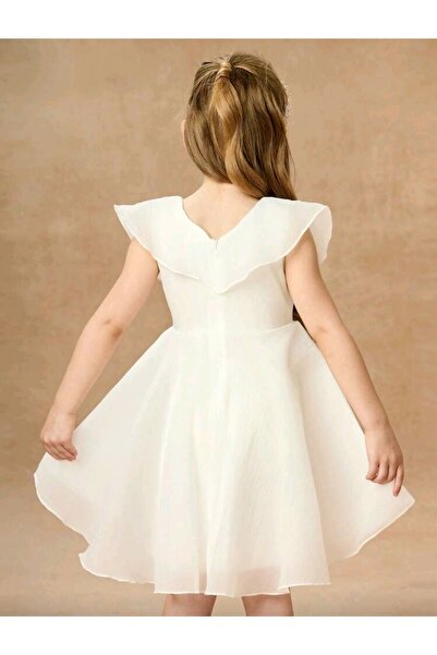 OEM Rochita alba fete, 6 ani,116 cm