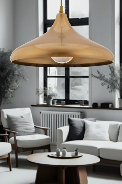 KUZEY AYDINLATMA LUNA METAL TEKLİ Avize Sarkıt Salon Mutfak Cafe Butik Lamba ...