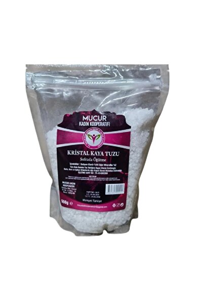 MUCUR KADIN KOOPERATİFİ Kristal Kaya Tuzu 500 gr