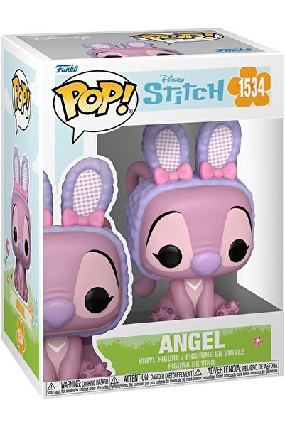 Funko Disney Stitch Angel Easter Bunny POP Figure