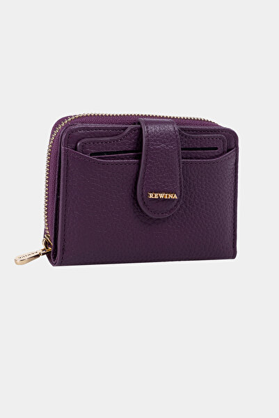 Lysande Genuine Leather Women's Wallet with Zipper and Card Holder Compartment, Stylish Mini Wallet