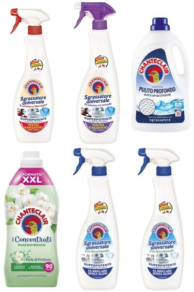 chante clair Set 6 Chanteclair Mixt: 1x universal Marsilia, 600 ml, 1x univer...